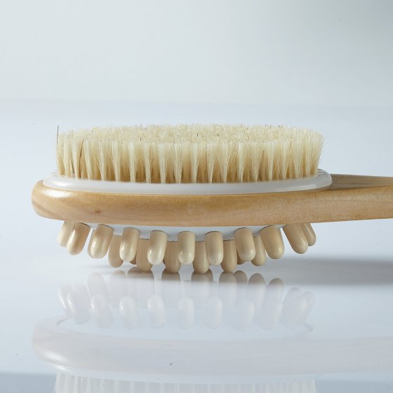 Brosse double face pour le dos 
