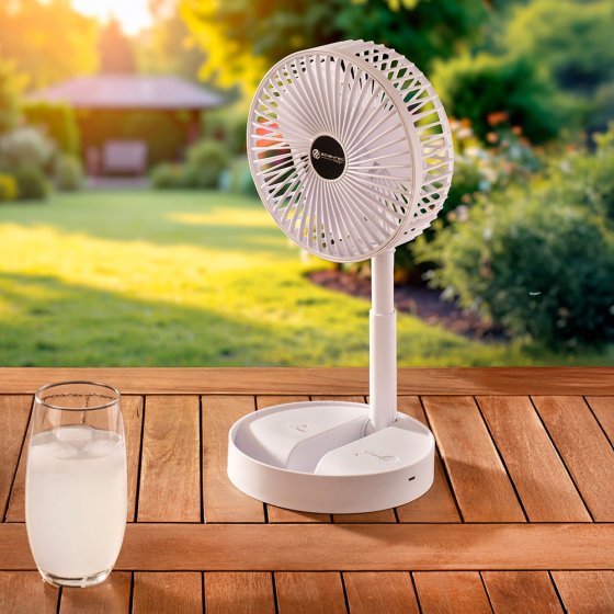 Votre cadeau : un ventilateur télescopique 