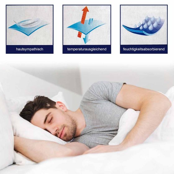 Housse anti-allergique pour couettes