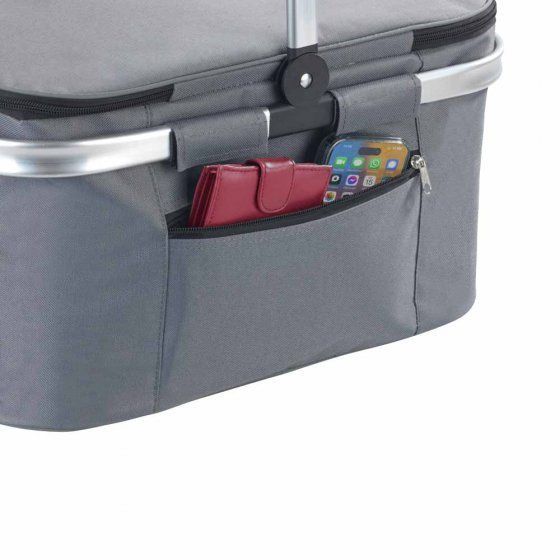 Panier à provisions avec sac isotherme 