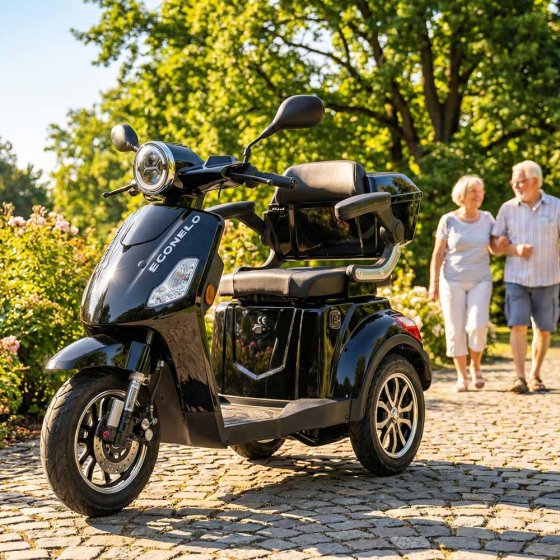 E-Mobil YOGI-IQ, 3-Rad Blei-Akku Noir