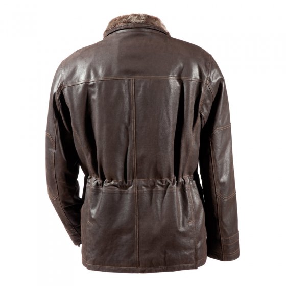 Veste d’hiver en cuir