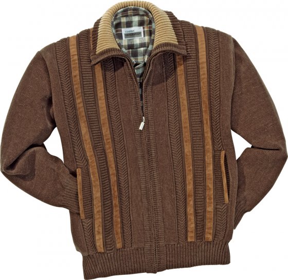 Blouson en maille chenille 