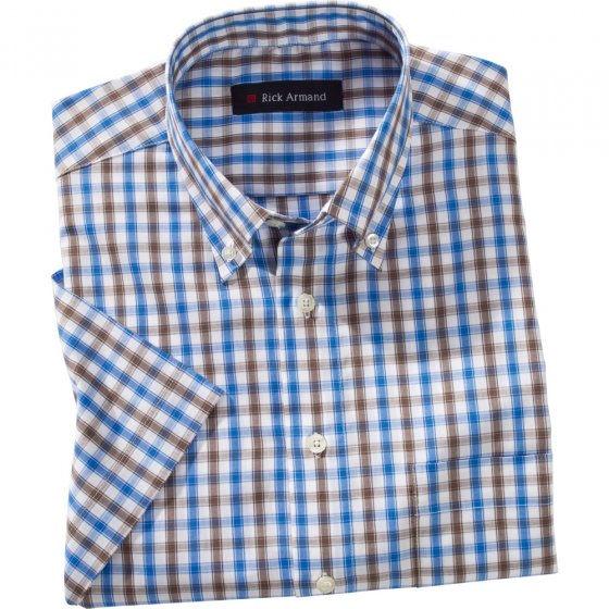 Chemise à carreaux,Beige,XXL