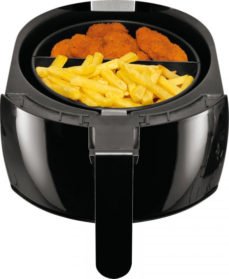 Friteuse à chaleur tournante