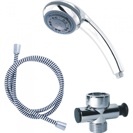 Pommeau de douche massage à fonction "stop"