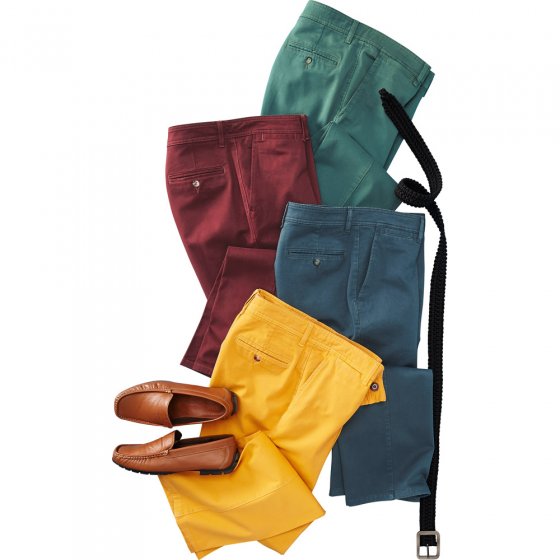 Pantalon coton coupe Chino