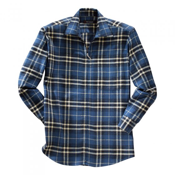 Lot de 2 chemises en flanelle zippées 