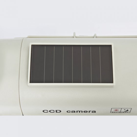 Caméra solaire à LED rouge 