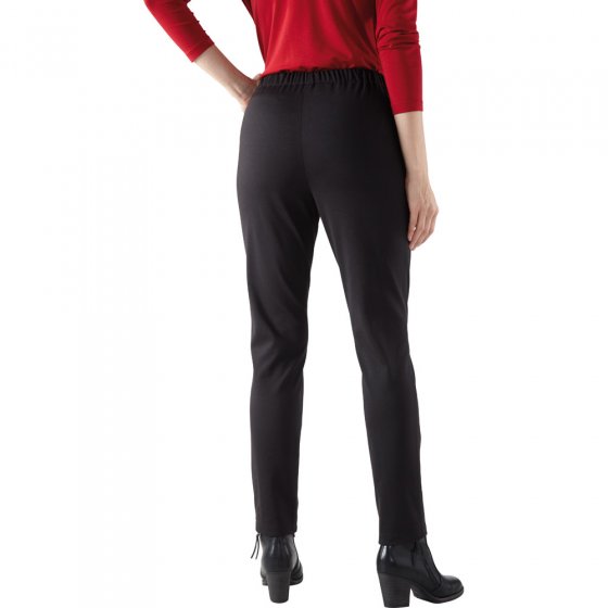 Pantalon jersey taille élastiquée 