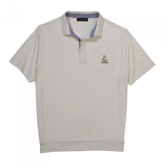 T-shirt maritime en maille interlock