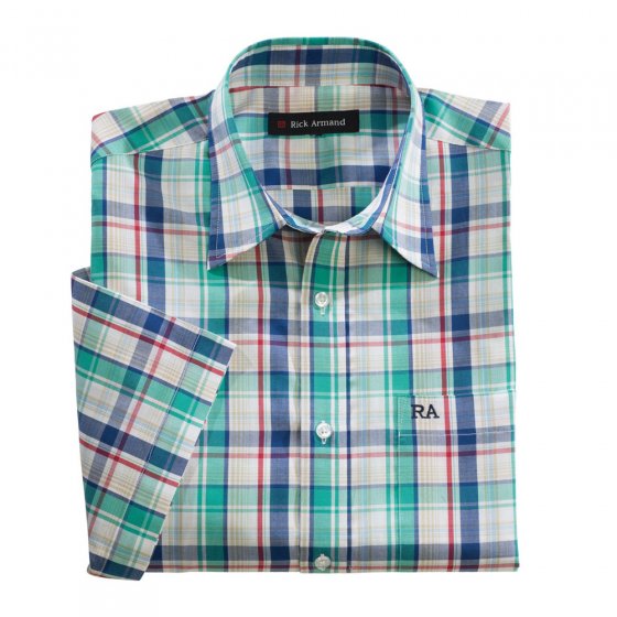 Chemise à carreaux, facile à entretenir
