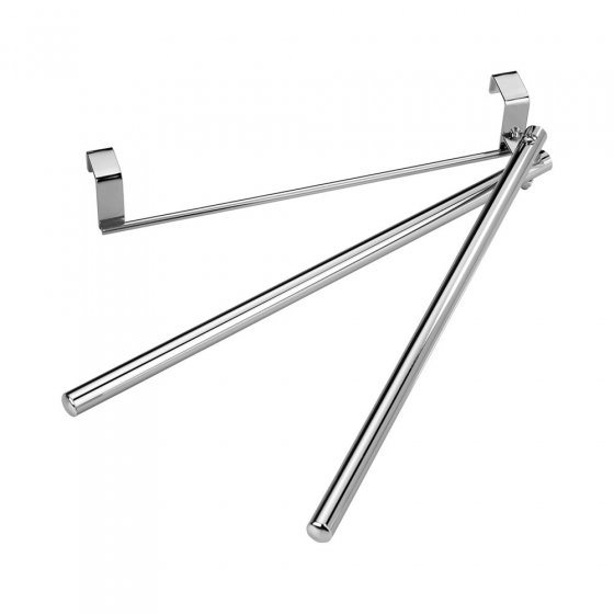 Porte-torchons pour porte avec branches pivotantes