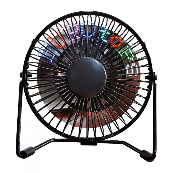 Ventilateur programmable à LED