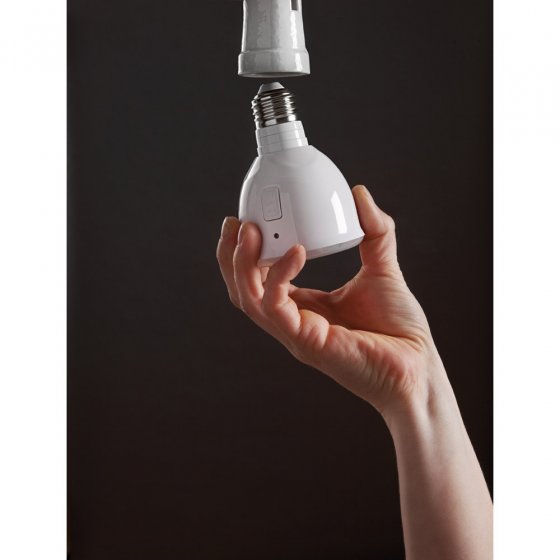 Lampe LED rechargeable avec fonction de secours et lampe de poche 