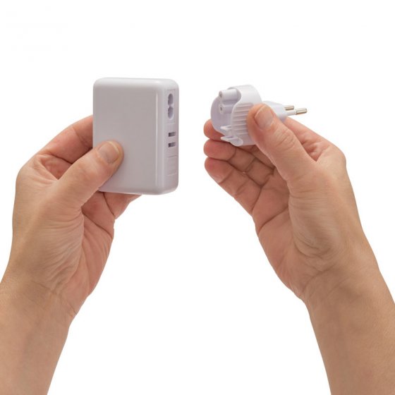Chargeur de voyage USB 4 ports