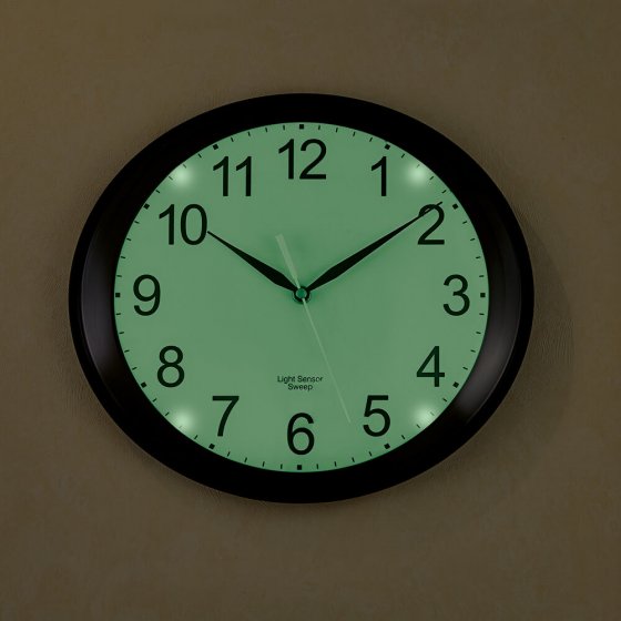 Horloge LED murale "Ovalis"