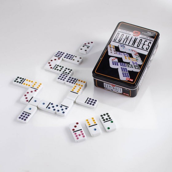 Grand jeu de dominos double 9 