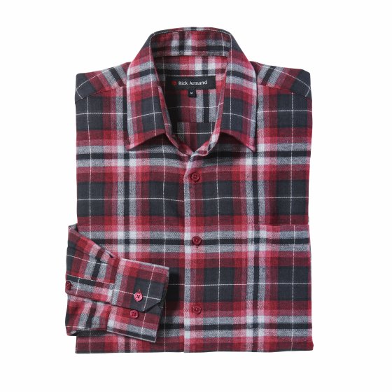 Chemise homme en flanelle 