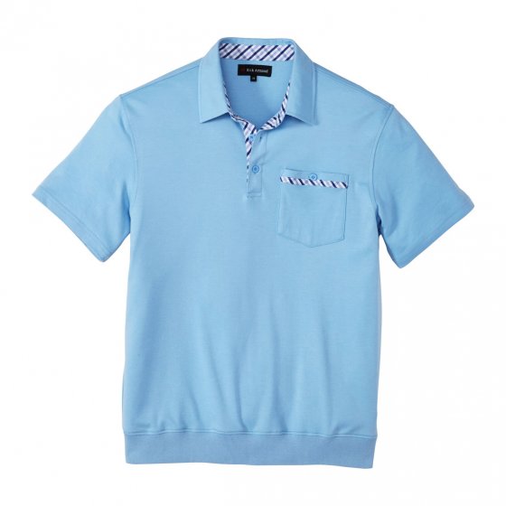 Polo en maille interlock