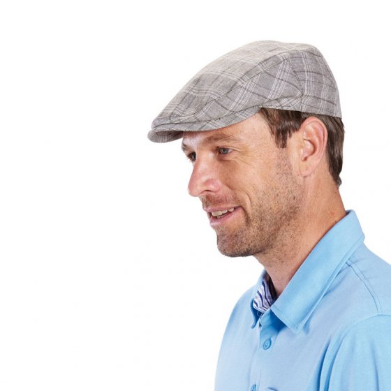 Casquette en coton à visière