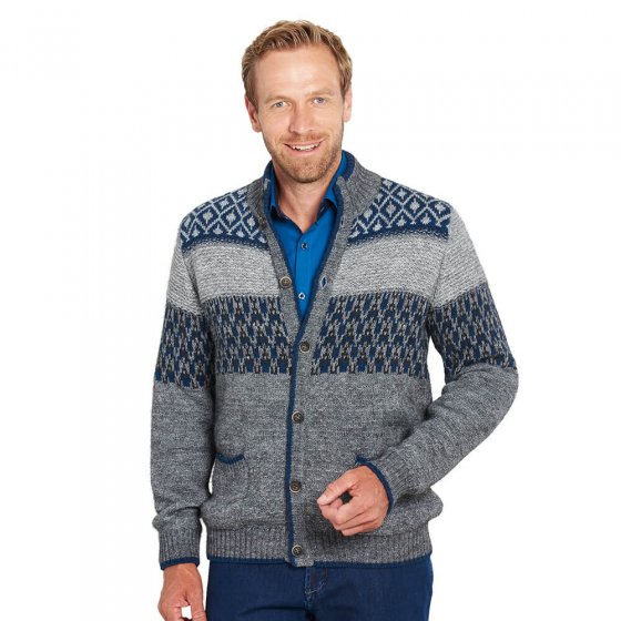 Cardigan mélange alpaga 