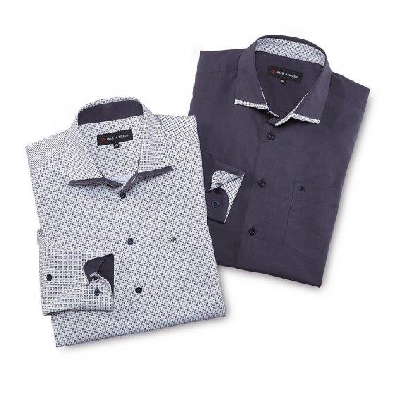 Chemise stretch imprimée