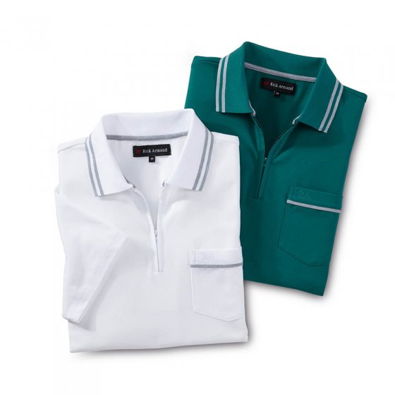 Polo col zippé