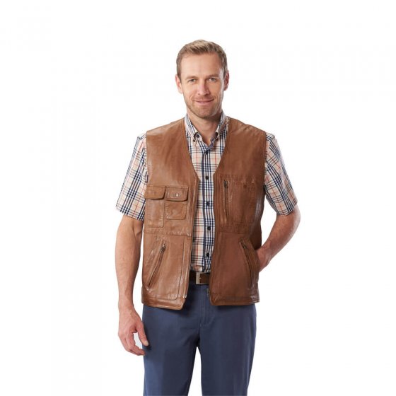 Gilet multipoches,Marron clair 60 | Marronclair