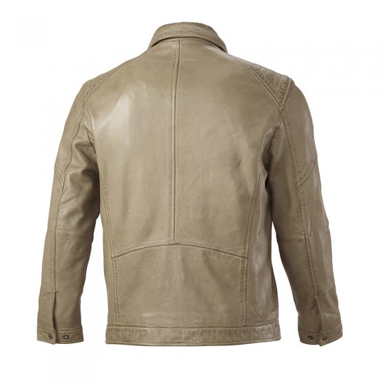 Veste sportive en cuir 