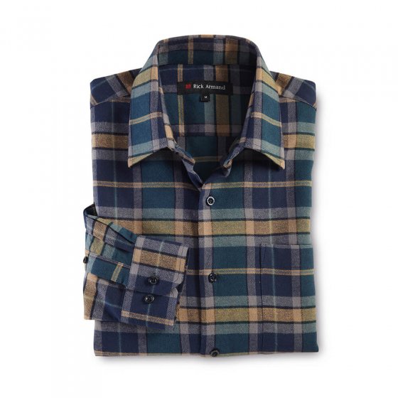 Chemise en flanelle de coton