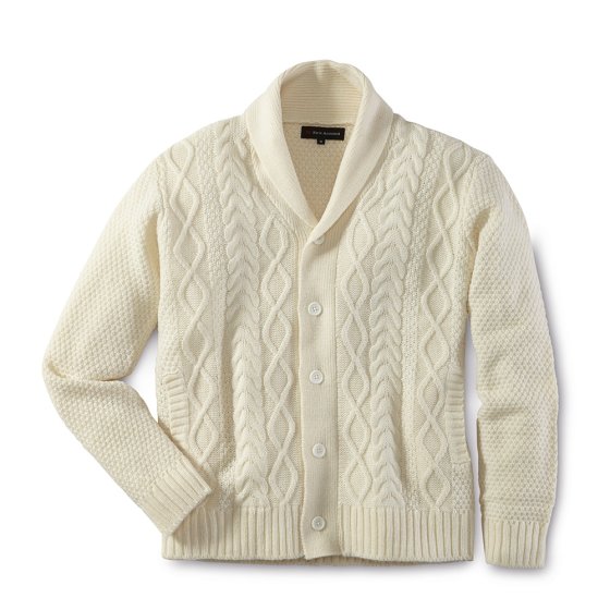 Gilet  "Irlande"  à motif structuré 