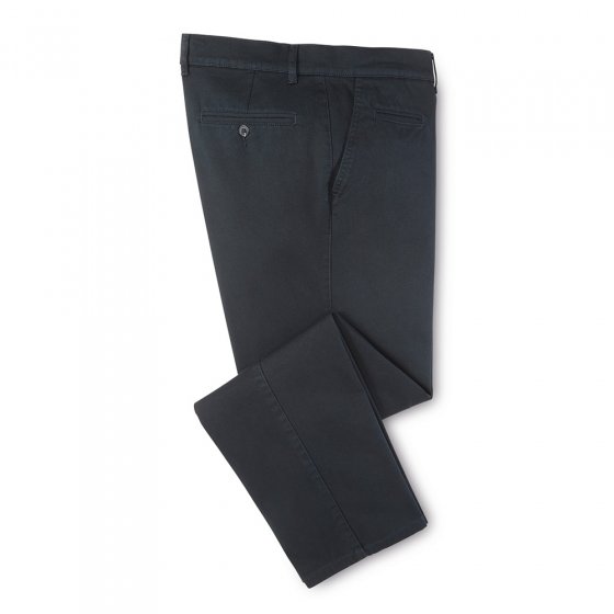 Pantalon chino en coton 50 | Marine