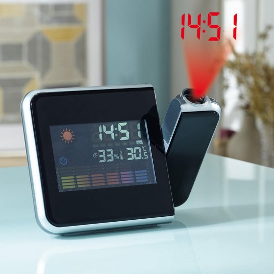 Station météo avec projection
