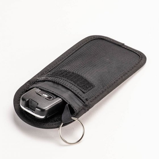 Lot de 2 Mini Etui Anti RFID Clé Voiture Portable, Pochette Anti