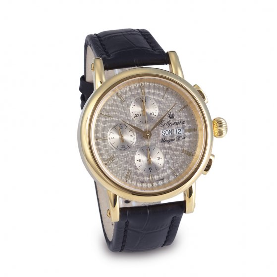 Chronographe automatique Erbprinz "Unique d’or"