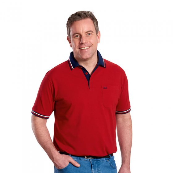 Polo maille piquée