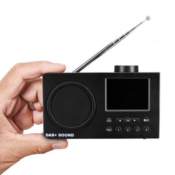 Radio DAB+ compacte avec écran couleur 