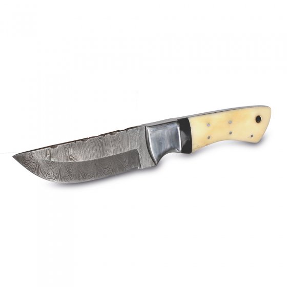 Couteau de chasse damassé « Chameau » 