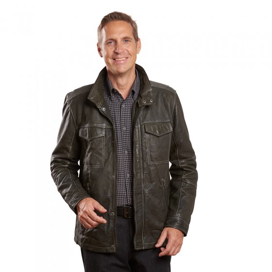 Veste sportive en cuir nappa EUROtops