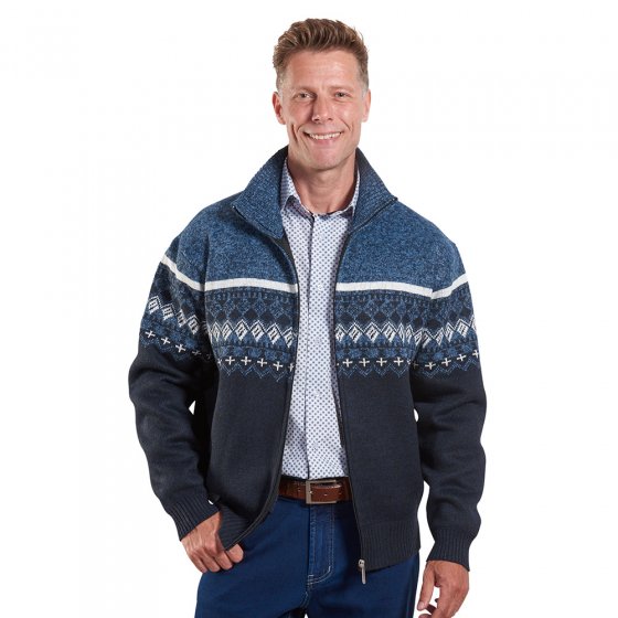 Cardigan style norvégien