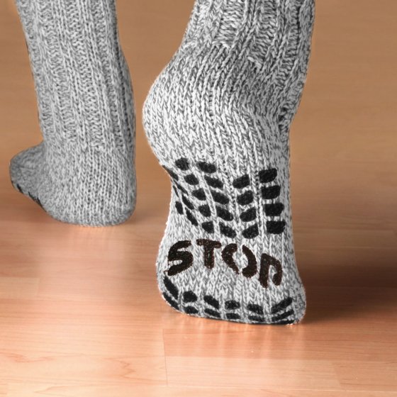 Chaussettes antidérapantes Lot de 2  