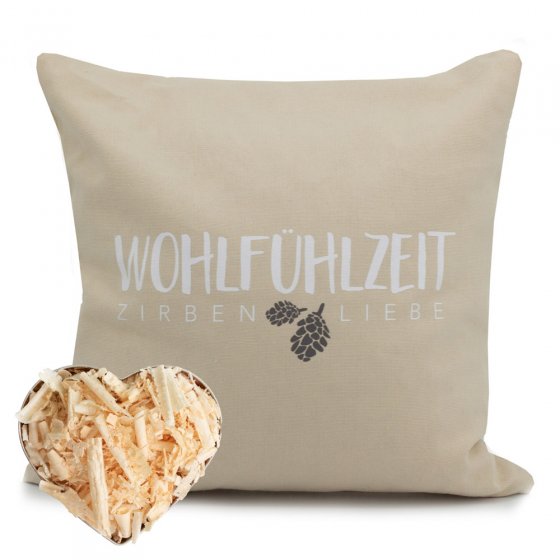 Coussin bien-être à base de pin blanc