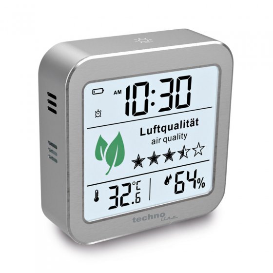 Réveil avec moniteur de qualité d'air