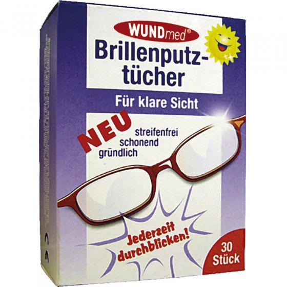 Chiffonnettes à lunettes en microfibre Lot de 30  