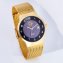 Montre plate solaire « Gold » - 2