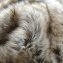 Couverture en fausse fourrure aspect  "loup" - 2