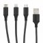 Câble de charge USB 3 en 1 - 2