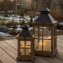 Lot de 2 lanternes en bois - 2