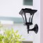 Lanterne solaire LED avec support mural - 2